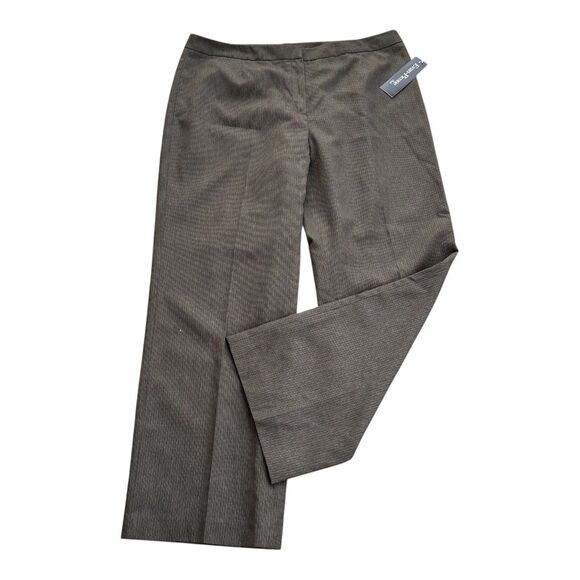 Evan Picone Pants Women’s Size 18 Straight Leg Brown Slacks - Picture 3 of 8